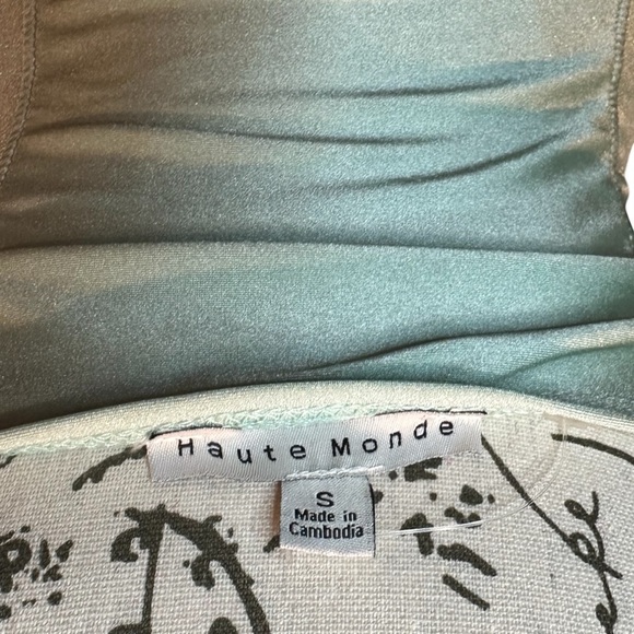 Haute Monde Pastel Green Sweetheart Bodysuit - Picture 4 of 5